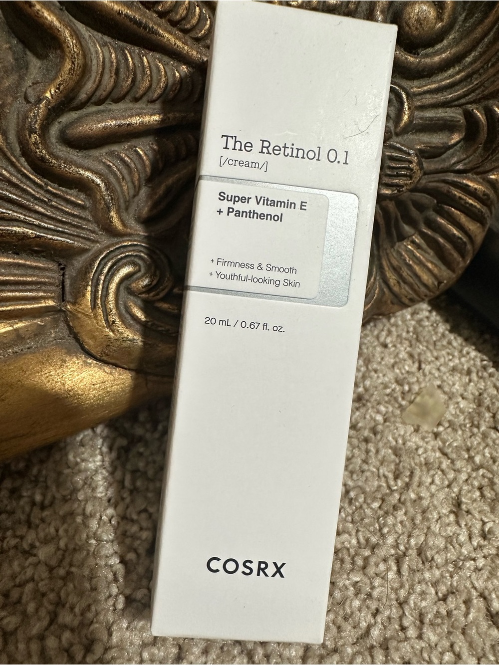 NIB Cosrx The Retinol 0.1 Super Vitamin E / Panthenol Cream $21 K Korean Beauty